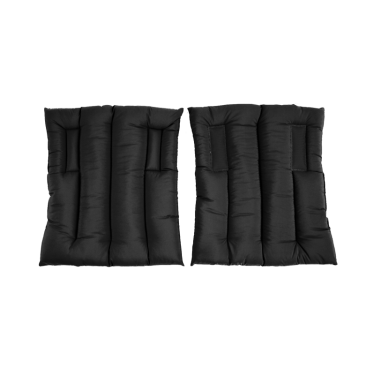 Stinchiere da scuderia Waldhausen in confezione da 2 Nero / nero