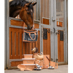 Spazzola Waldhausen Flex crine di cavallo Pesca Rosa