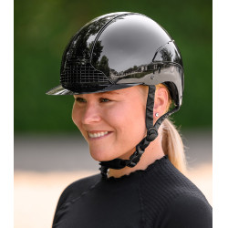 Casco da equitazione Swing H24 lucido Nero lucido