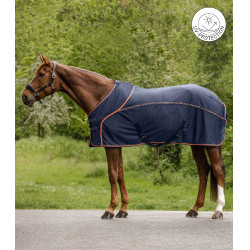 Coperta estiva anti-mosche Walshausen Cooler Blu notte / arancione