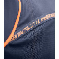 Coperta estiva anti-mosche Walshausen Cooler Blu notte / arancione