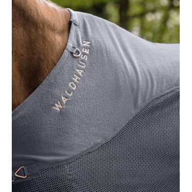 Coperta antimosche in pile Waldhausen Comfort Grigio