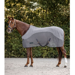 Coperta antimosche in pile Waldhausen Comfort Grigio