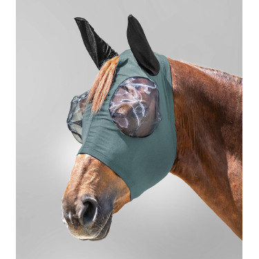 Maschera antimosche Waldhausen Puck Verde pino