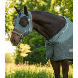 Maschera antimosche Waldhausen Puck Verde pino