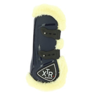 Guêtres Norton XTR à boutons mouton synthétique Bleu marine