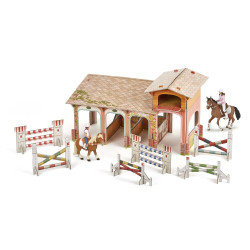 Il Pony Club Papo con 4 figurine
