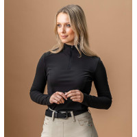 Maglietta da allenamento Horseware AA Alize inverno donna Nero