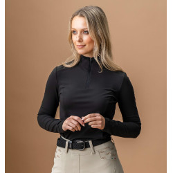 Maglietta da allenamento Horseware AA Alize inverno donna Nero