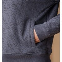 Felpa da donna Horseware AA Gabriella con mezza zip Antracite Grigio