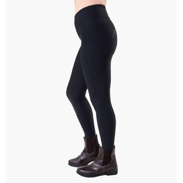 Leggings Optifit inverno Horseware full grip donna Nero