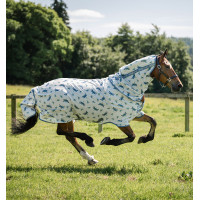 Coperta anti-insetti Horseware Amigo Bug Rug XL Plus Motivo libellula / argento / blu / salvia Motivi Coperta anti-insetti Horseware Amigo Bug Rug XL Plus Motivo libellula / argento / blu / salvia Motivi