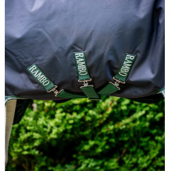 Coperta da esterno Rambo 1680D Wug 50g Blu marino / verde cacciatore / argento