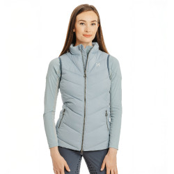 Gilet senza maniche Horseware Stride donna Blu mélange