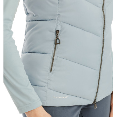 Gilet senza maniche Horseware Stride donna Blu mélange