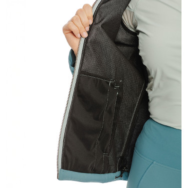 Giacca impermeabile da donna Horseware Ascend Verde ginepro