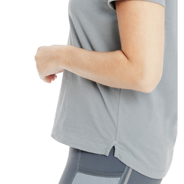 T-shirt Horseware a maniche corte Active donna Blu mélange