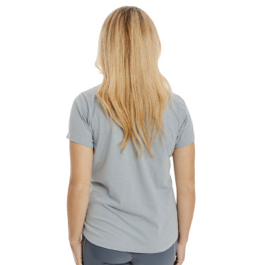 T-shirt Horseware a maniche corte Active donna Blu mélange
