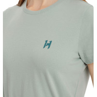 T-shirt Horseware a maniche corte Active donna Blu mélange