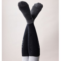 Calze da equitazione Horseware Crystal Alessandro Albanese Nero