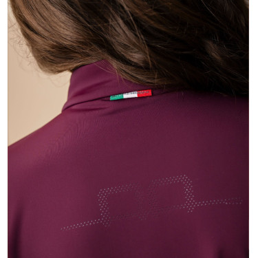 Maglietta anti-UV Horseware Sifia a maniche lunghe per bambini Primatova Viola
