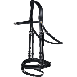 Briglia Waldhausen X-Line Charmbit Nero