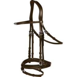 Briglia Waldhausen X-Line Charmbit Marrone