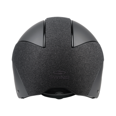 Casco da equitazione Swing H24 Shine Nero opaco