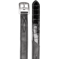 Staffili in pelle di coccodrillo Waldhausen X-Line Nero