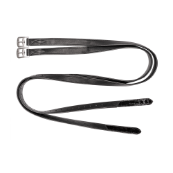 Staffili in pelle di coccodrillo Waldhausen X-Line Nero