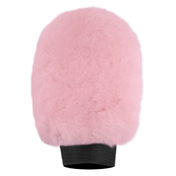 Guanto da strigliare Waldhausen in pelle d’agnello Lucky Rosa