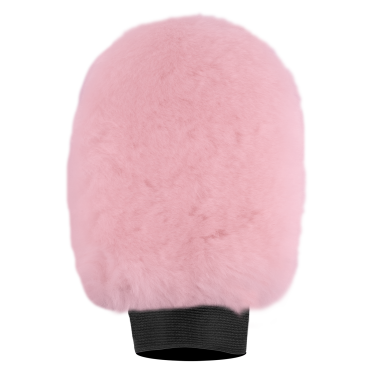 Guanto da strigliare Waldhausen in pelle d’agnello Lucky Rosa