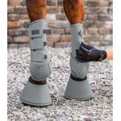 Paragambe da dressage Waldhausen Air Performance Grigio cromo