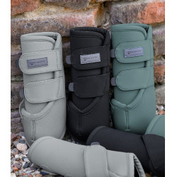 Paragambe da dressage Waldhausen Air Performance Grigio cromo