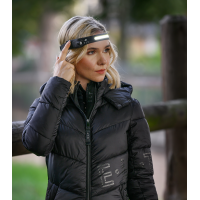 Lampada frontale LED con sensore ELT Nero