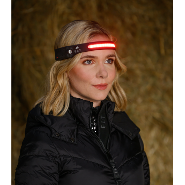 Lampada frontale LED con sensore ELT Nero