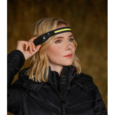 Lampada frontale LED con sensore ELT Nero