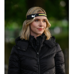 Lampada frontale LED con sensore ELT Nero