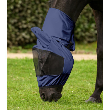 Maschera anti-mosche Waldhausen anti-eczema Blu notte