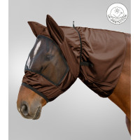 Maschera anti-mosche Waldhausen anti-eczema Mocca Marrone