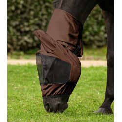 Maschera anti-mosche Waldhausen anti-eczema Mocca Marrone