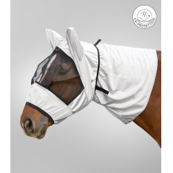 Maschera anti-mosche Waldhausen anti-eczema Grigio argento