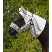 Maschera anti-mosche Waldhausen anti-eczema Grigio argento