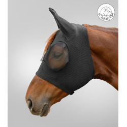 Maschera antimosche Waldhausen Puck Breath Nero