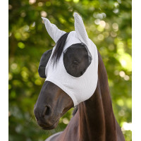 Maschera antimosche Waldhausen Puck Breath Grigio argento