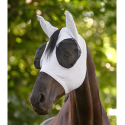 Maschera antimosche Waldhausen Puck Breath Grigio argento Maschera antimosche Waldhausen Puck Breath Grigio argento