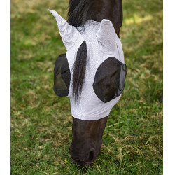 Maschera antimosche Waldhausen Puck Breath Grigio argento Maschera antimosche Waldhausen Puck Breath Grigio argento