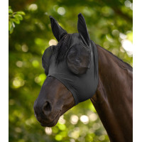 Maschera anti-mosche Waldhausen Puck Flex Nero