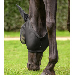 Maschera anti-mosche Waldhausen Puck Flex Nero