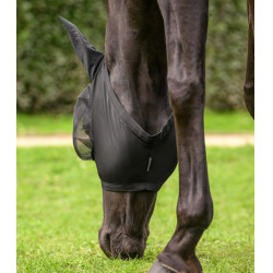 Maschera anti-mosche Waldhausen Puck Flex Nero